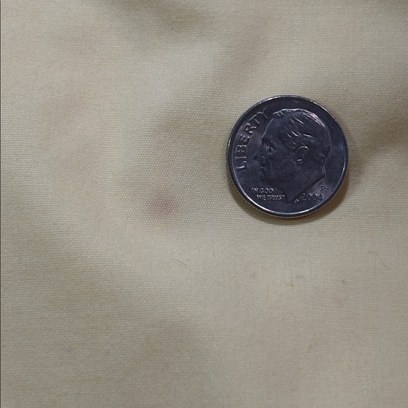 Pacific Trail Woman’s Yellow Jacket with Blue Collar Size Medium - Picture 6 of 7